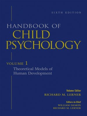 cover image of Handbook of Child Psychology, Theoretical Models of Human Development